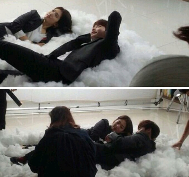 Sự thật hài hước sau cảnh ôm hôn, lãng mạn trong phim Hàn